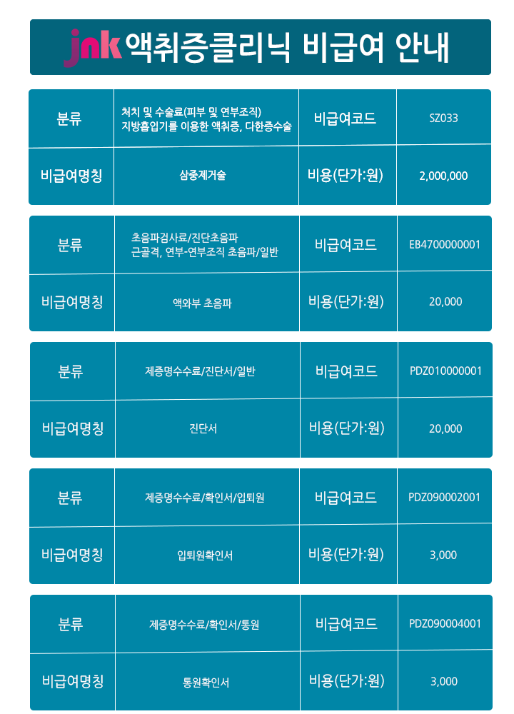 비급여항목